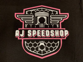 T-shirt Speedshop / pink logo