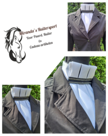 Plastron Chique Plus Zwart