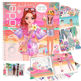 TOPModel Dress me up stickerboek "Beach Time"