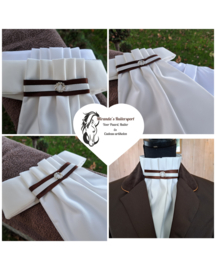 Plastron Harmonica Strap Champagne/Bruin