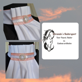 Kinder Plastron Harmonica Strap Rosé