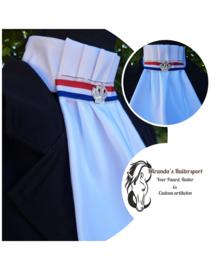 Plastron Harmonica Strap Rood/Wit/Blauw