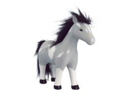 Spaarpot Grijs Paard