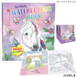 Miss Melody Water Colour kleurboek