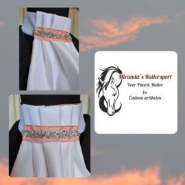 Kinder Plastron Harmonica Strap Swarovski Rosé