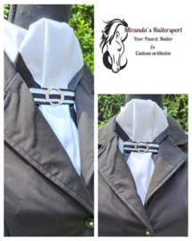 Plastron Nouveau Zwart