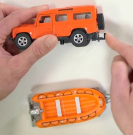 Land Rover Defender met Cheval Liberte Paardentrailer