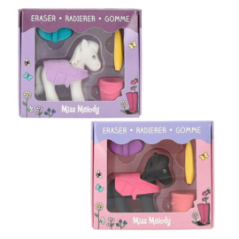 Miss Melody set met gummetjes
