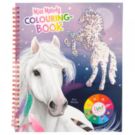 Miss Melody kleurboek met Pailletten