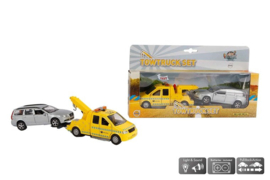 Afsleepwagen met Volvo V70 met licht en geluid