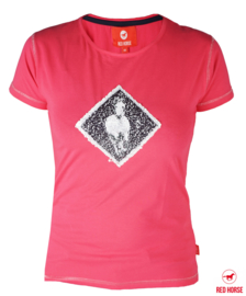 T-Shirt Caiber met Paardenprint