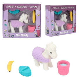 Miss Melody set met gummetjes