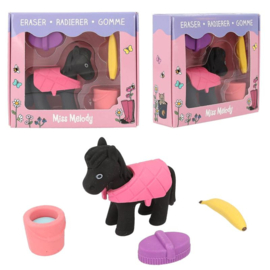 Miss Melody set met gummetjes