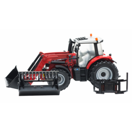Massey Fergusson 6616 met verwisselbare accesoires