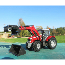 Massey Fergusson 6616 met verwisselbare accesoires