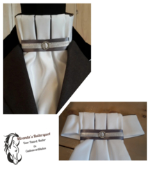 Plastron Chique Plus Grijs