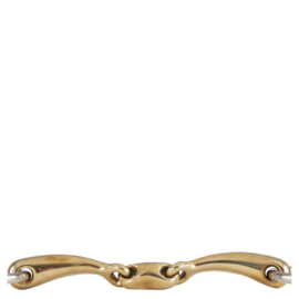 Horka Dubbelgebroken watertrens Gold Brass Anatomisch