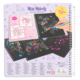 Miss Melody Magic Scratch boek