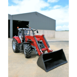 Massey Fergusson 6616 met verwisselbare accesoires