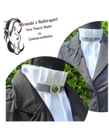 Plastron Harmonica Strap Grijs/Zilver