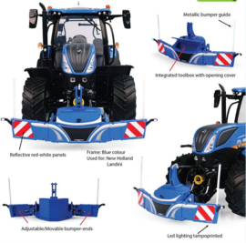 Tracktorbumper Safetyweight 800 KG