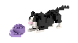 Brixies Micro spelende Kat