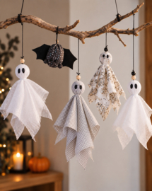 Halloween Hangers van Stof en Vilt - Creatieve Workshop