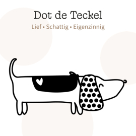 Dot de Teckel kinderkamer decoratie, op maat gemaakt