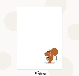 Eddie Eekhoorn - Nuts about you!! | A4 Poster / XXL kaart