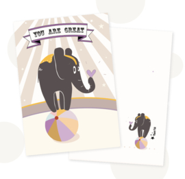 Cadeauset Oliver Olifant - Handgemaakt cadeautje & Kinderkamerdecoratie