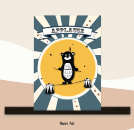 A4 Poster-Kaart | Dorus de Beer - Applause!