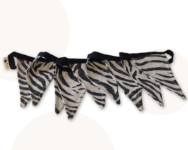 Vlaggenlijn Zebraprint - 2 meter