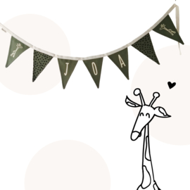 Benji Giraf kinderkamer decoratie, op maat gemaakt