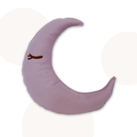 Lila Maankussen voor de Baby- en Kinderkamer