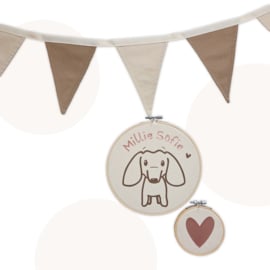 Joep de Teckel kinderkamer decoratie, op maat gemaakt