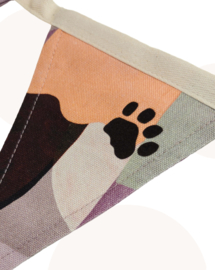 4-delige Decoratieset kinderkamer Hoshi de Kat - Lila