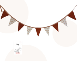 Handgemaakte Sisi de Eenhoorn set – Vlaggenlijn & Kaart