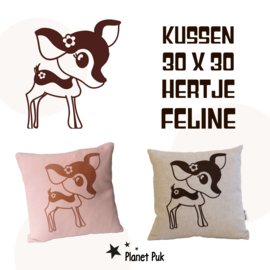 kussentje hertje Feline - 30x30