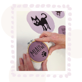 Hoshi de Kat kinderkamer decoratie, op maat gemaakt