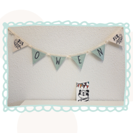 Wasbeer Boefje kinderkamer decoratie op maat gemaakt