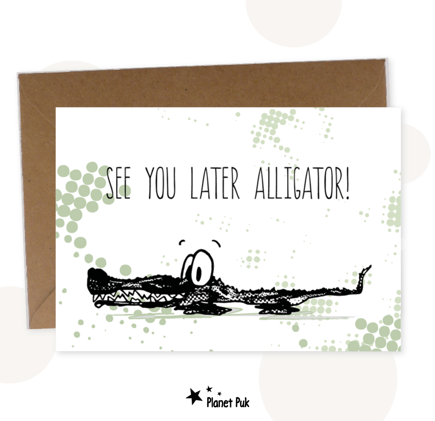 Cadeauset Alexander Alligator met gratis kaart!