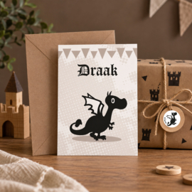Draakje | A4 Poster / XXL Wenskaart