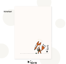 A5 Kaart - Sloddervos!  | Wenskaart