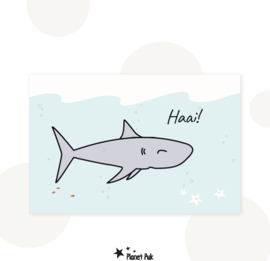 Wenskaart - Haai