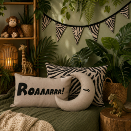 Vlaggenlijn Zebraprint - 2 meter