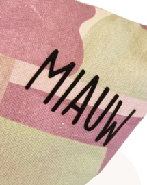 Kussen Hoshi de Kat - Lila - 30x30 cm