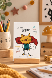 Wenskaart - SuperCat