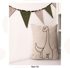 Dino-decoratie set - Diplodocus | 2-delig