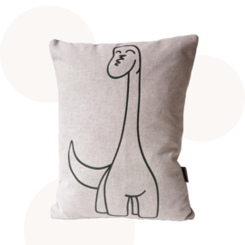 Daantje Diplodocus - kinderkamer decoratie, op maat gemaakt | Dinokamer