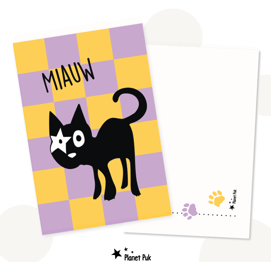 Cadeauset Hoshi de Kat - Miauw!